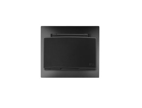 Vestra Gniazdo 2x2P+Z bez ramki podtynkowe hermetyczne IP44 czarny 3845-19