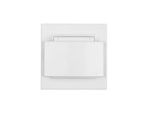 SANTRA Gniazdo 2x2P+Z bez ramki podtynkowe hermetyczne IP44 biały 4145-10