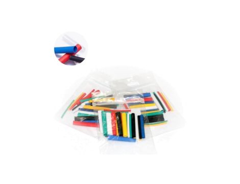 Rurka Termokurczliwa Koszulka Samogasnąca 90mm Kolorowy Zestaw Rurek 42 Szt