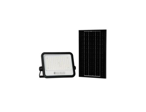 Projektor LED Solarny 12W 1700lm CCT: 2000K-8000K LifePO4 10000 mAh IP65 24084