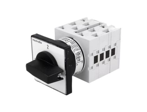 Przełącznik krzywkowy, Poz.stab: 2, 16A, 1-2, tablicowy, Bieguny: 4 GX1669U