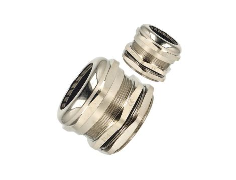 Dławik Kablowy Metalowy Dławnica Mosiężna z gwintem PG-48 IP68 1 sztuka