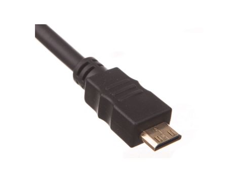 Kabel miniHDMI - HDMI High Speed with Ethernet 1m 31930