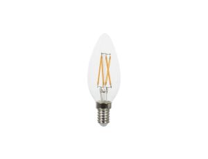 Żarówka dekoracyjna LED FILAMENT SAMSUNG CHIP VT-254 4W E14 C37 2700K 400lm A++ 300st. 272