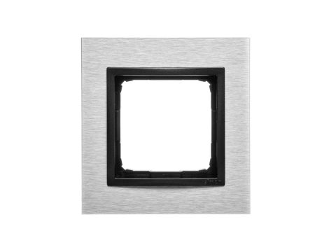 Simon 54 Nature Ramka pojedyncza metal INOX YANG DRN1/76