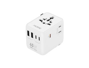 Adapter podróżny 45W 3xUSB-C 2xUSB-A MORRE M471