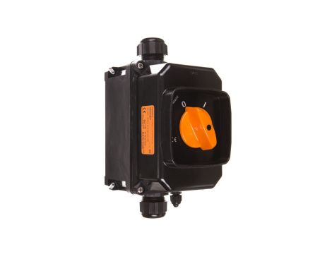 Wyłącznik przeciwwybuchowy natynkowy GRP 40A 4P LAYOUT 3 125x185 2PG21 IP67 P292303EX