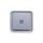 PLEXO55 Przycisk pojedynczy z podświetleniem i puszką n/t szary 069722