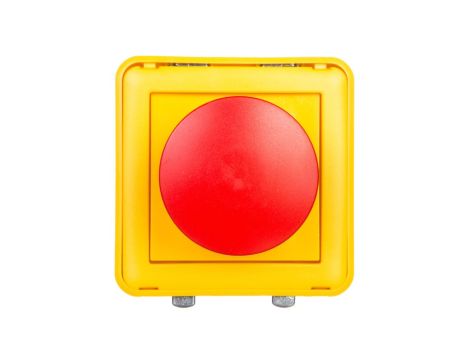 PLEXO55 Wyłącznik awaryjny 3A-250V szary/żółty 069547