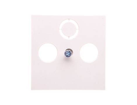 LUMINA Płytka czołowa do gniazd RTV-SAT kremowa WL6311