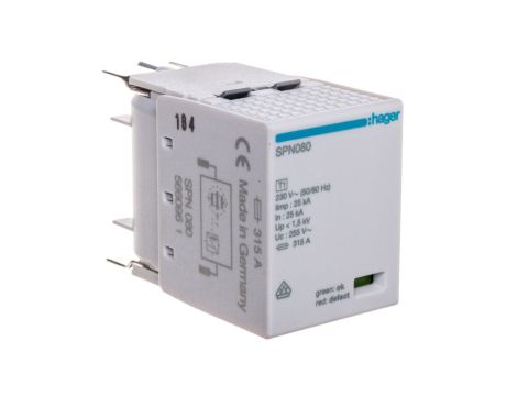 Wkładka ogranicznika przepięć Typ T1+T2 25kA 1,5kV SPN080
