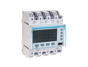 Programator cyfrowy 230V AC 2P+2Z 4 modułowy tygodniowy EG403E