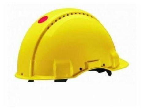 3M KASK OCHRONNY ŻÓŁTY G3000CUV-GU... WSKAŹNIK UVICATOR,PINLOCK