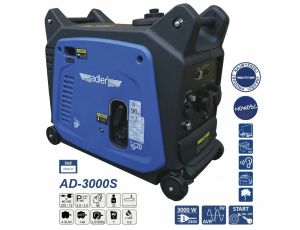 ADLER GENERATOR PRĄDOTWÓRCZY 3KW AD3000S INWENTOROWY......