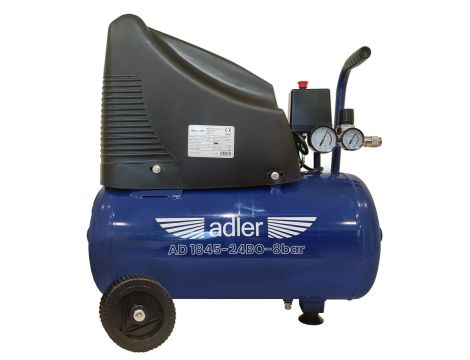 ADLER KOMPRESOR  24l AD 1845-24BO 230V BEZOLEJOWY