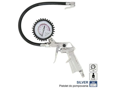 ADLER PISTOLET DO POMPOWANIA SILVER