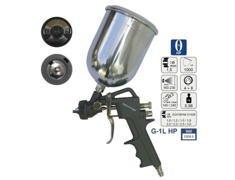 ADLER PISTOLET LAK.G. HP 1.5mm G-1L