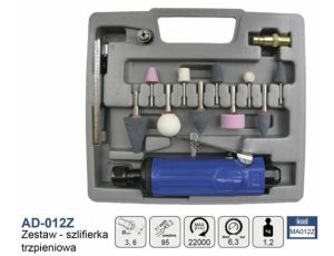 ADLER PNEUMATYCZNA SZLIFIERKA PROSTA+AKC AD012Z