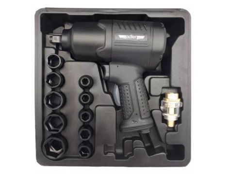 ADLER PNEUMATYCZNY KLUCZ UDAROWY 1/2" 1590Nm+NAS