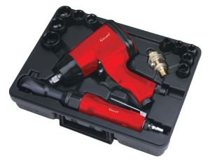 ADLER PNEUMATYCZNY ZESTAW KLUCZY UDAROWYCH+GRZECHOTKA 1/2 + NASADKI GIGANT