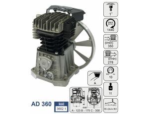 ADLER POMPA DO KOMPRESORA AD-360...