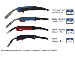 ADLER PRZEWÓD SPAWALNICZY 3M/300A... ZŁĄCZE EURO