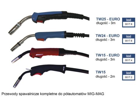 ADLER PRZEWÓD SPAWALNICZY 3M/300A... ZŁĄCZE EURO