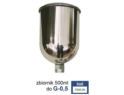 ADLER ZBIORNIK DO PISTOLETU G-0,5L HP