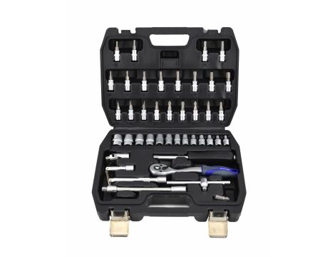 ADLER ZESTAW KLUCZY 1/4" 43el.