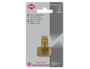 AIRPRESS.SZYBKOZŁĄCZKA WTYK 1/2