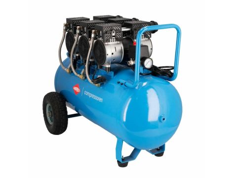 KOMPRESOR AIRPRESS LMO 90-380   90L/3,0KM  BEZOLEJOWY 280L/MIN. CICHY/8BAR/2,25KW - 2