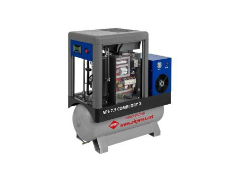 KOMPRESOR AIRPRESS ŚRUBOWY APS 7,5COMBI DRY X - 2