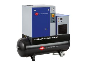 KOMPRESOR AIRPRESS ŚRUBOWY APS 9 BASIC G2 COMBI DRY 10BAR 500L
