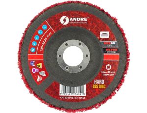 ANDRE KRĄŻEK SZLIFIERSKI CBS 125mm HARD - RED