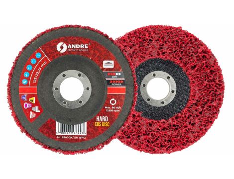 ANDRE KRĄŻEK SZLIFIERSKI CBS 125mm HARD - RED - 3