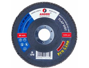 ANDRE ŚCIERNICA LISTKOWA 125mm P120 CYRKONOWA PRO LINE WERSJA I