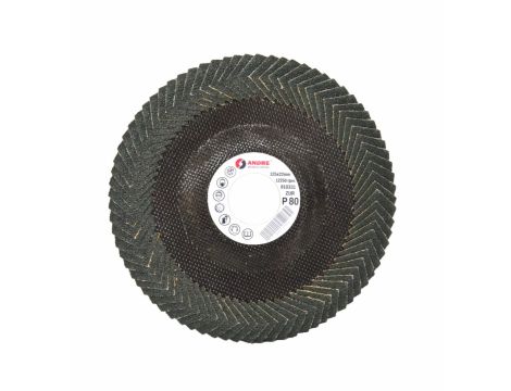 ANDRE ŚCIERNICA PACHWINOWA 125mm P80  ZUR CYRKONOWA PŁASKA - 2