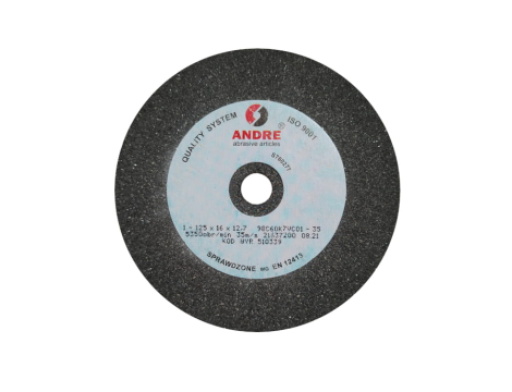 ANDRE ŚCIERNICA PŁASKA 125mm x 16mm x 12,7mm 98C60K7VC01-35 CZARNA "TYP 1"