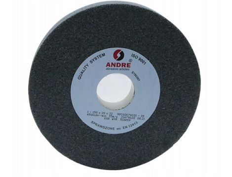 ANDRE ŚCIERNICA PŁASKA 150mm x 20mm x 32mm 98C60K7VC01-35 CZARNA "TYP 1"