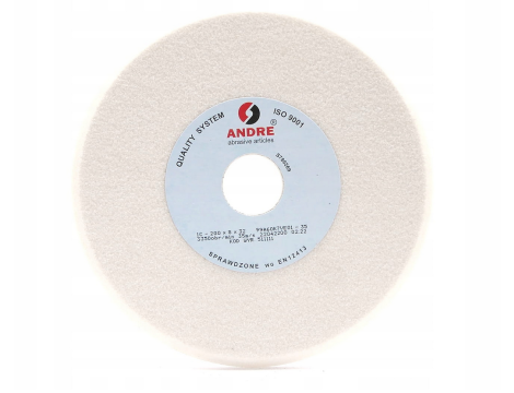 ANDRE ŚCIERNICA PROFILOWANA 200mm x 8mm x 32mm 99A60K7VE01-35 BIAŁA "TYP 1C"