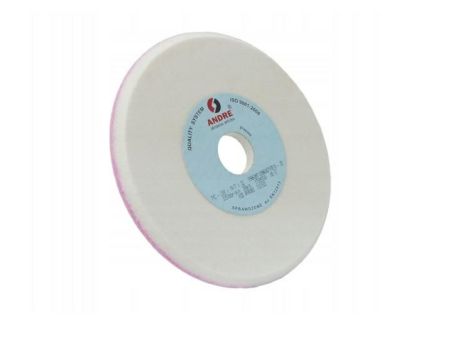 ANDRE ŚCIERNICA PROFILOWANA 250mm x10/7mm x 32mm 99A60N7/CRA60O7 VTE10-35 BIAŁO-RÓŻOWA  "TYP 1YC"
