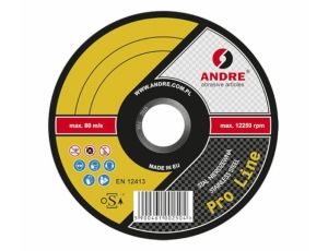 ANDRE TARCZA DO METALU 125 x 1,0mm INOX PRO LINE 95A60RBF