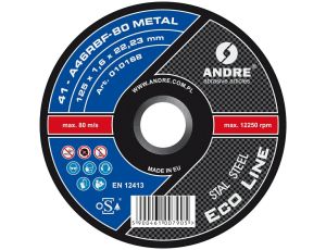 ANDRE TARCZA DO METALU 125 x 1,6mm METAL ECO LINE