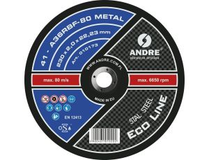 ANDRE TARCZA DO METALU 230 x 2,0mm METAL ECO LINE