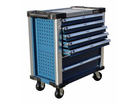 ASTA WÓZEK NARZĘDZIOWY 7-SZUFLAD 396el. NIEBIESKI..... - 2