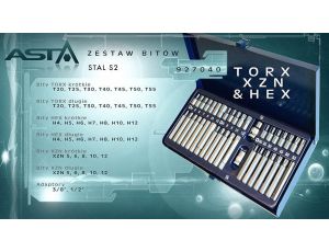 ASTA ZESTAW BITÓW 40cz....