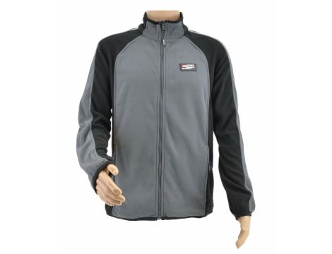 AWTOOLS BLUZA POLAROWA T1/ SZARO-CZARNA/ XXL