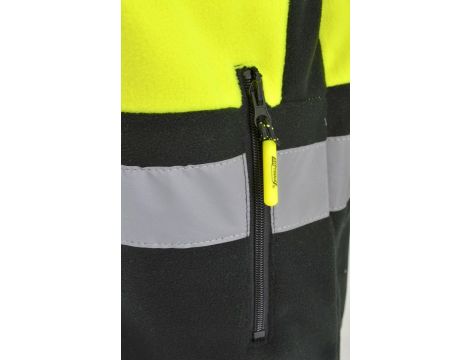 AWTOOLS BLUZA POLAROWA T3/ ODBLASKOWA ŻÓŁTA/ L - 8