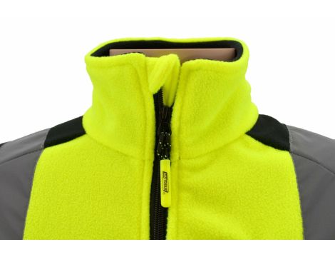 AWTOOLS BLUZA POLAROWA T3/ ODBLASKOWA ŻÓŁTA/ XL - 5