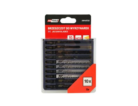 AWTOOLS BRZESZCZOT 100mm TYP T 10szt. / DREWNO - 2